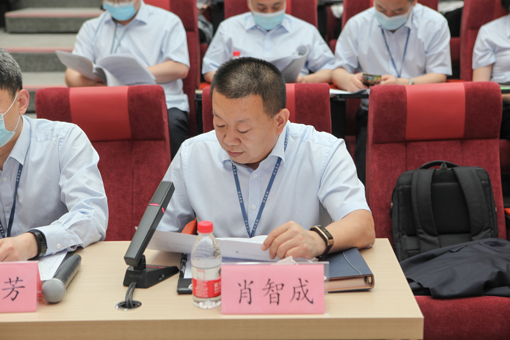 华天电子集团四届一次员工会员代表大会  太阳成微电分会场会议议程圆满结束