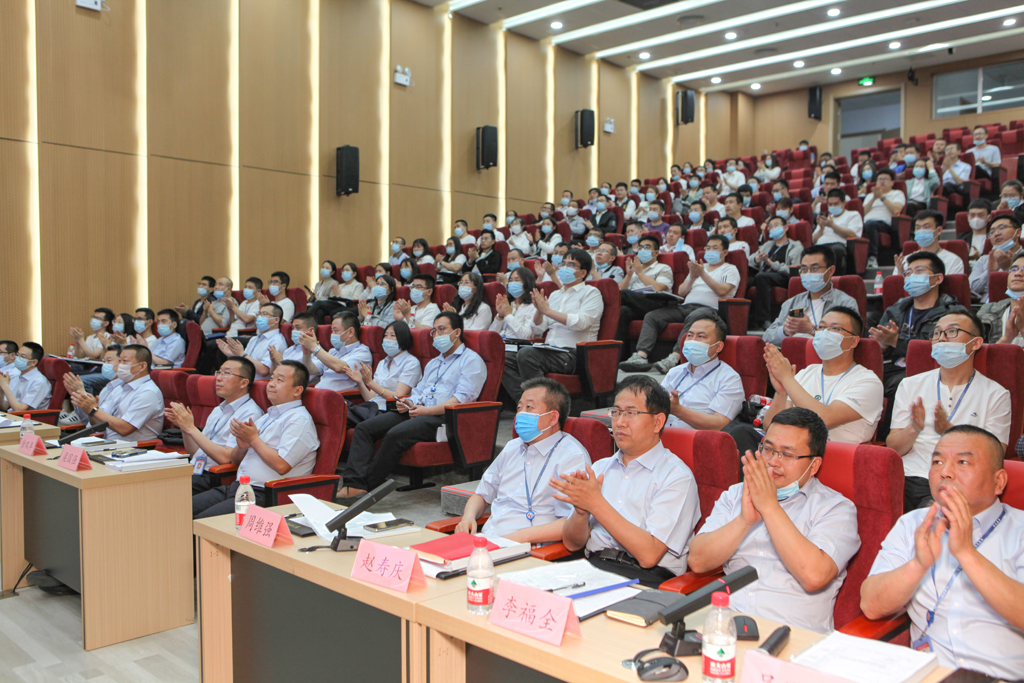 华天电子集团四届一次员工会员代表大会 太阳成微电分会场会议议程圆满结束